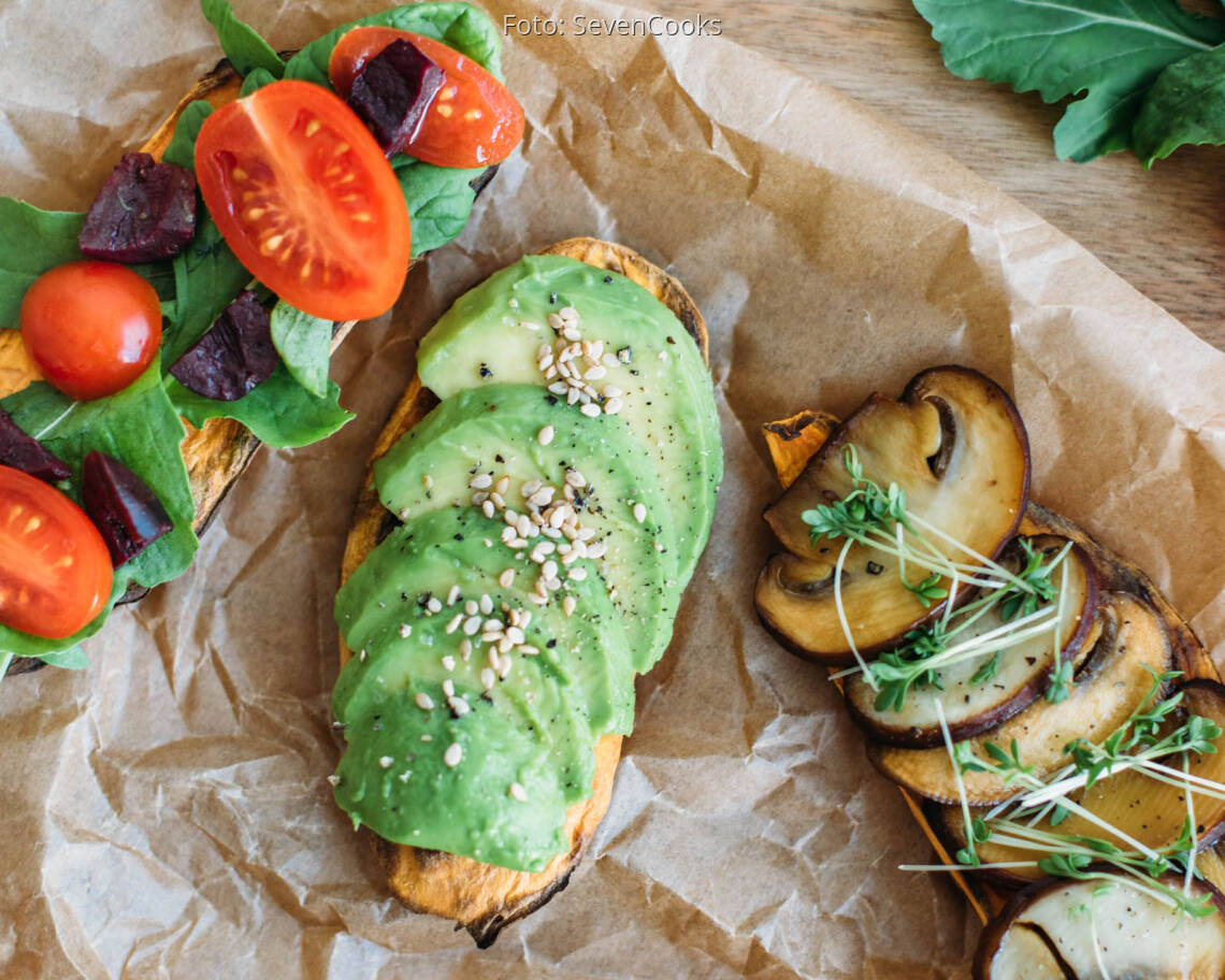 Veganes Rezept: Herzhafte Süßkartoffeltoasts