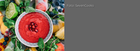 Rezeptbild für "Himbeer-Minze-Dip"