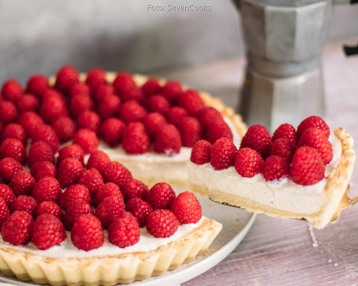 Veganes Rezept: Himbeertarte_2