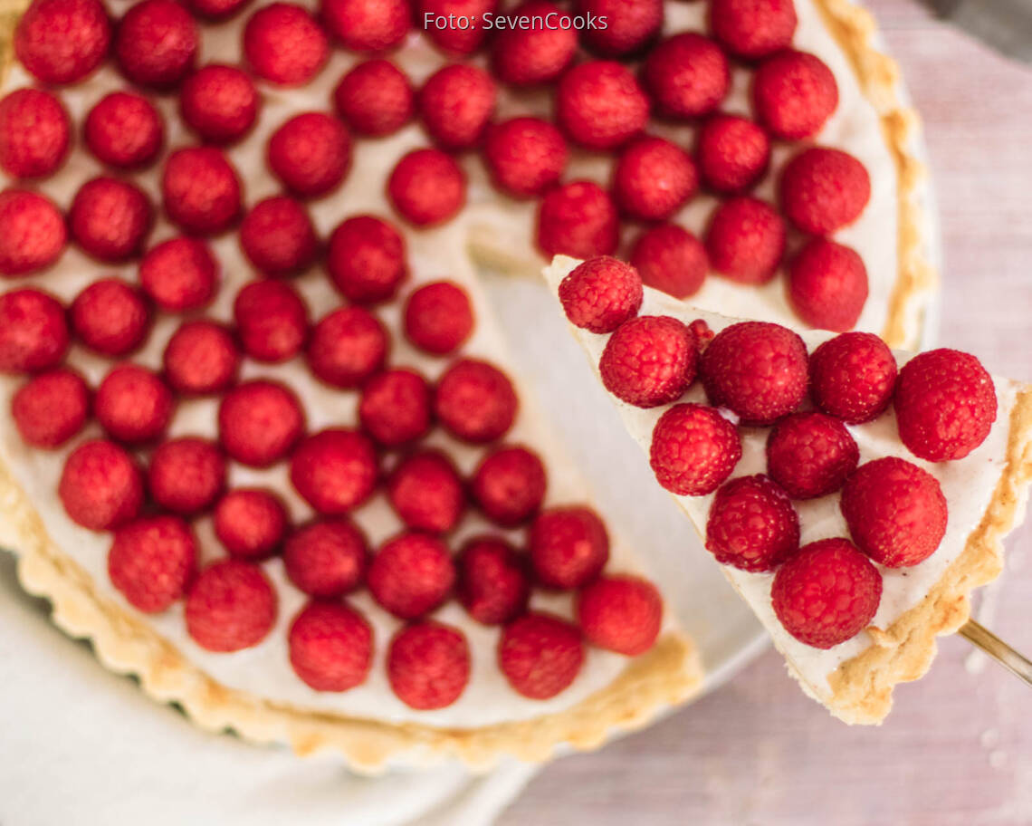 Veganes Rezept: Himbeertarte_3