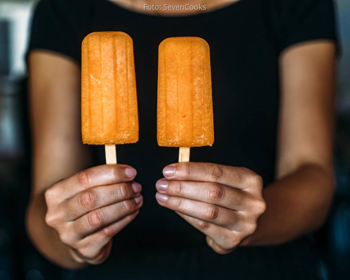 Veganes Rezept: Honigmelonen Popsicle 1