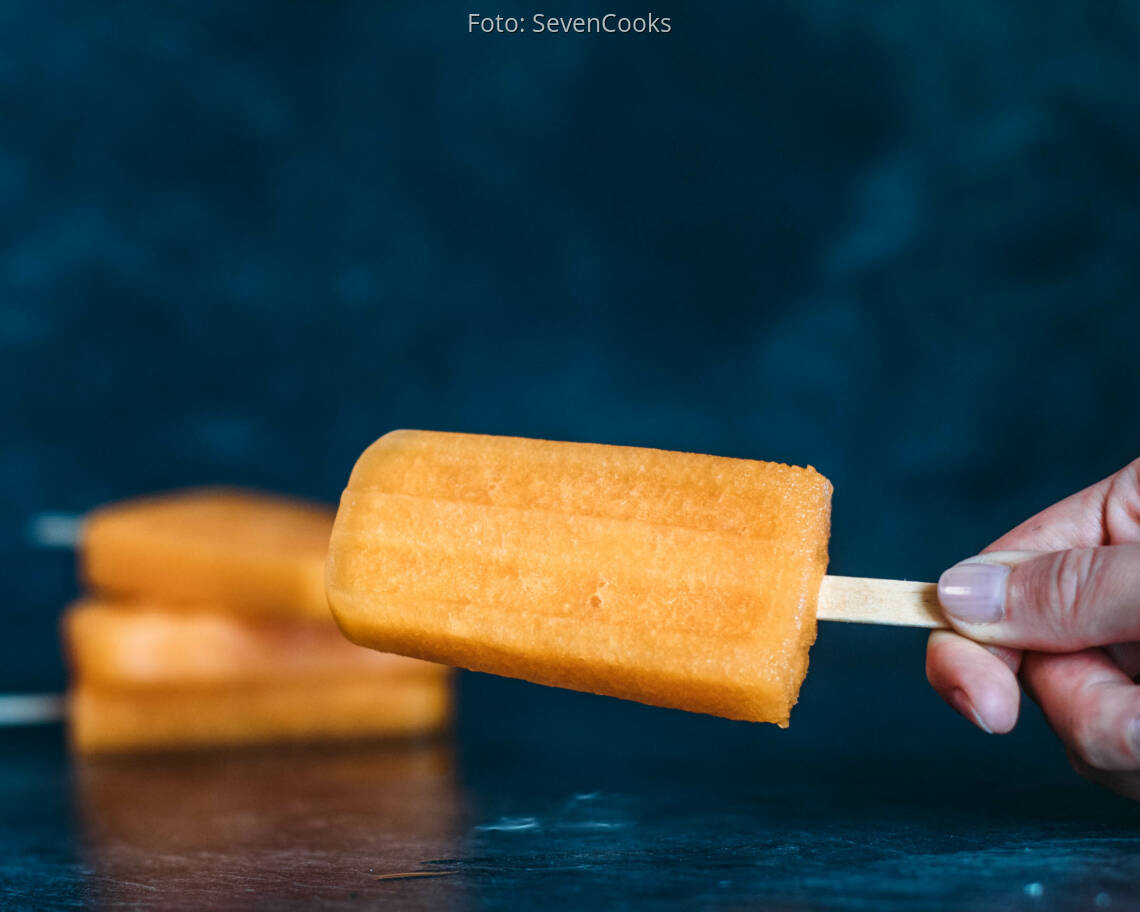 Veganes Rezept: Honigmelonen Popsicle 3