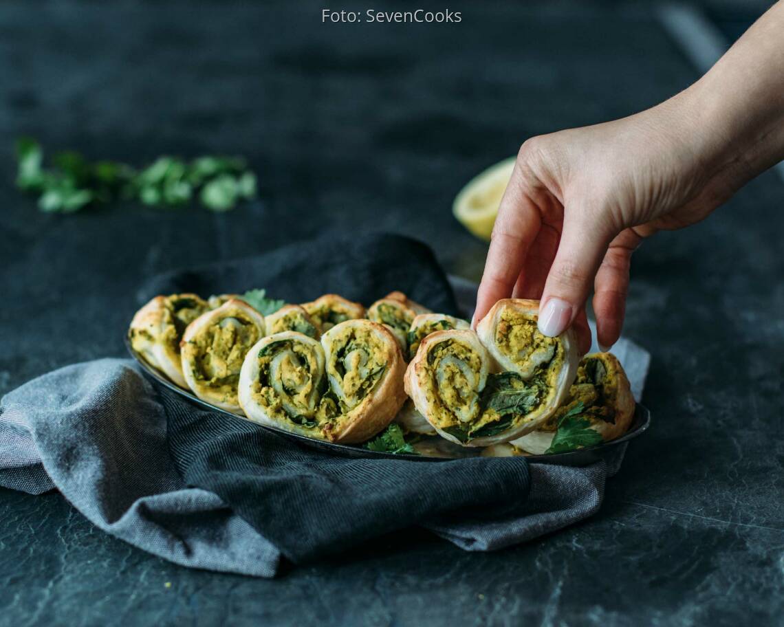 Veganes Rezept: Hummusschnecken_2