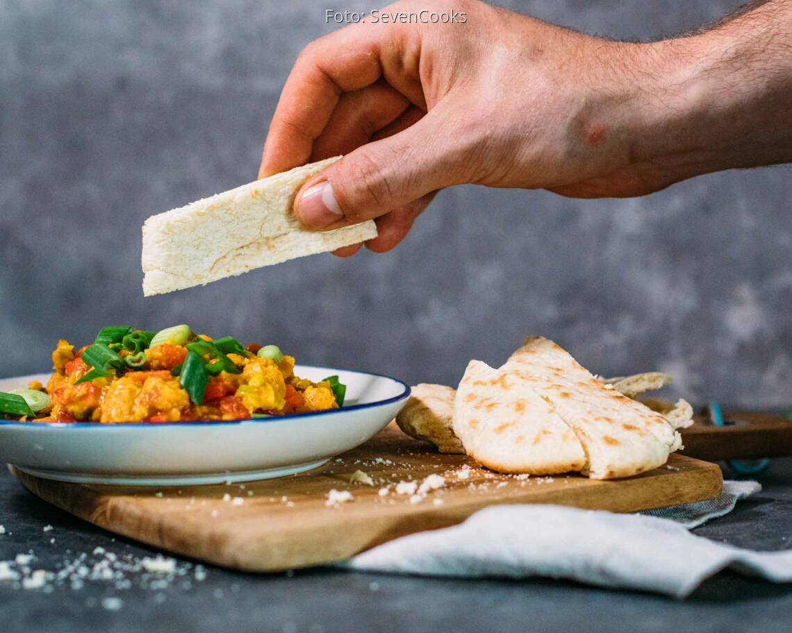 Veganes Rezept: Indischer Linseneintopf 3