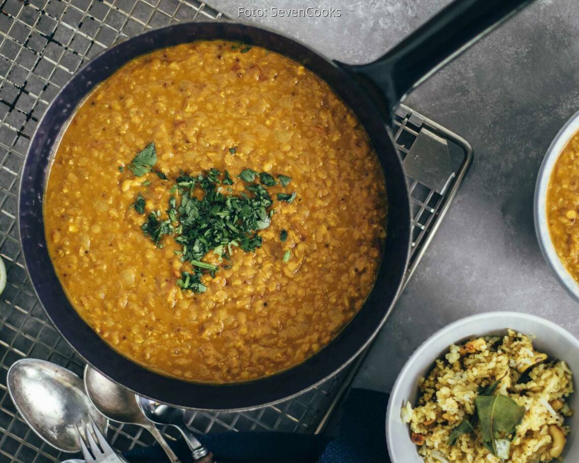 Veganes Rezept: Indisches Dal 1