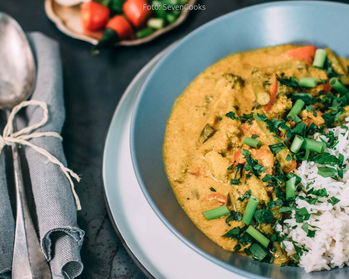 Veganes Rezept: Indisches Gemüsecurry_3