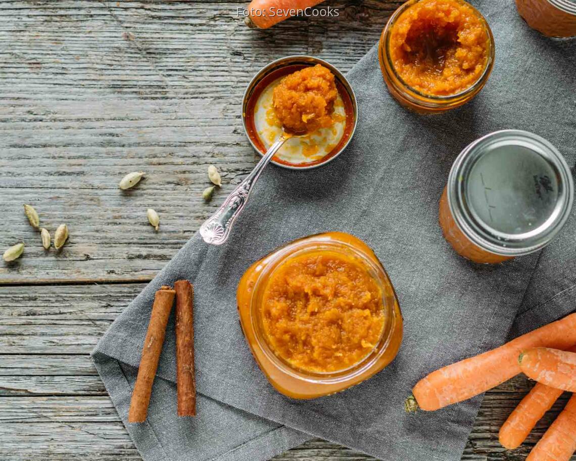 Veganes Rezept: Karottenkonfitüre 2