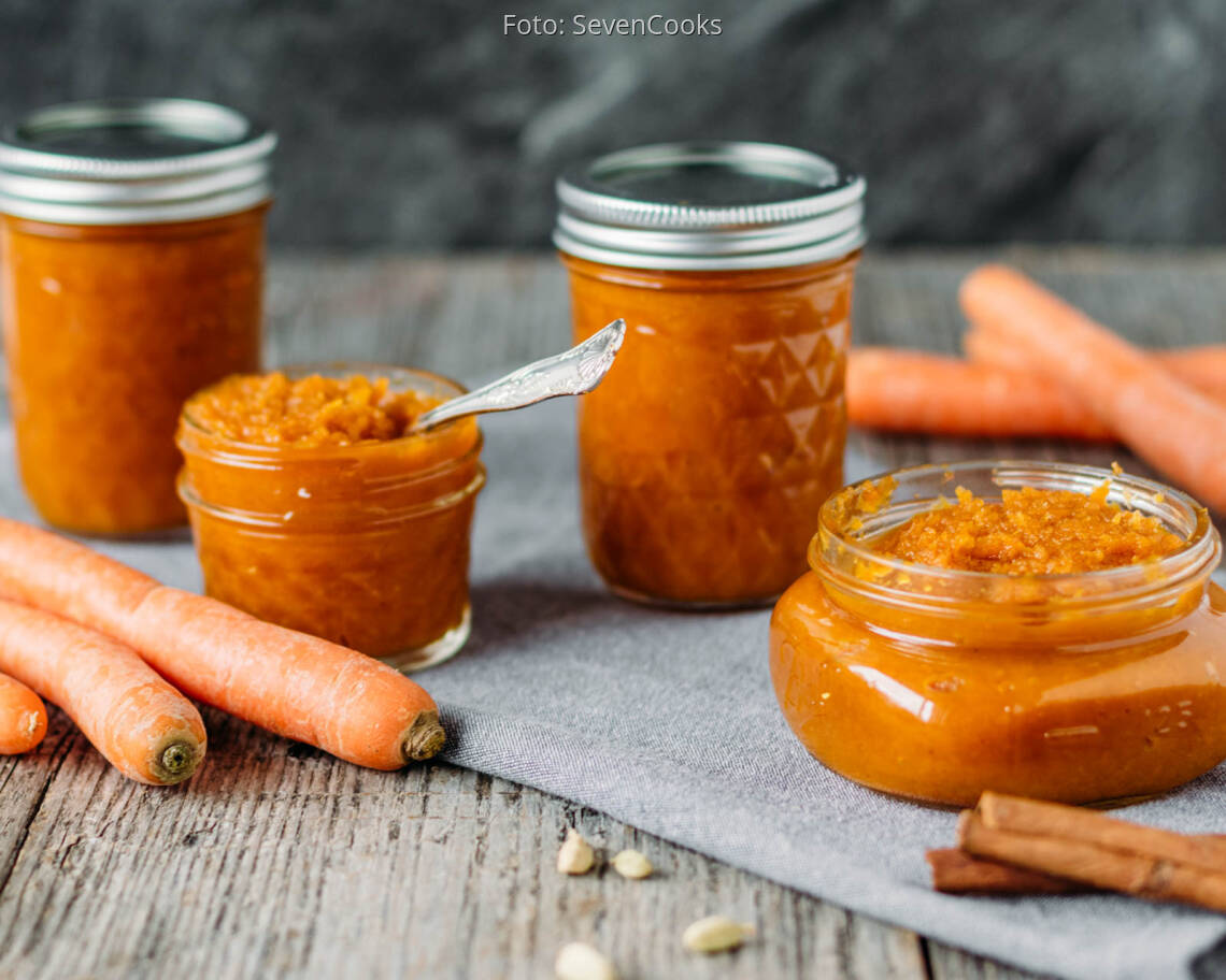 Veganes Rezept: Karottenkonfitüre 3
