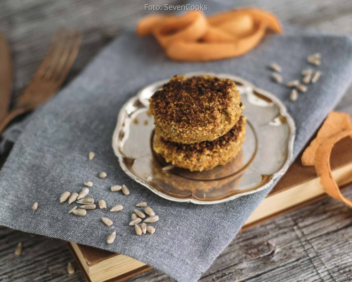 Veganes Rezept: Karotten-Nuss-Bratlinge 1