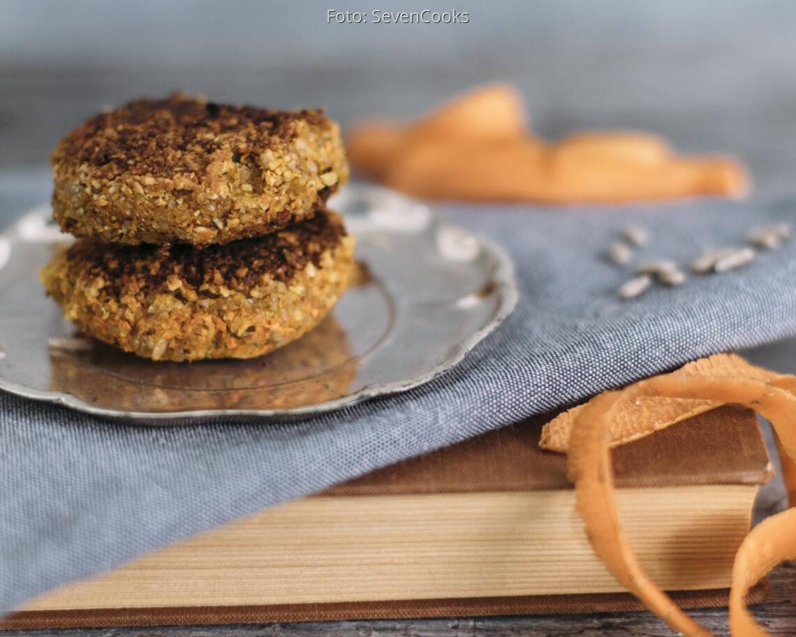 Veganes Rezept: Karotten-Nuss-Bratlinge 3