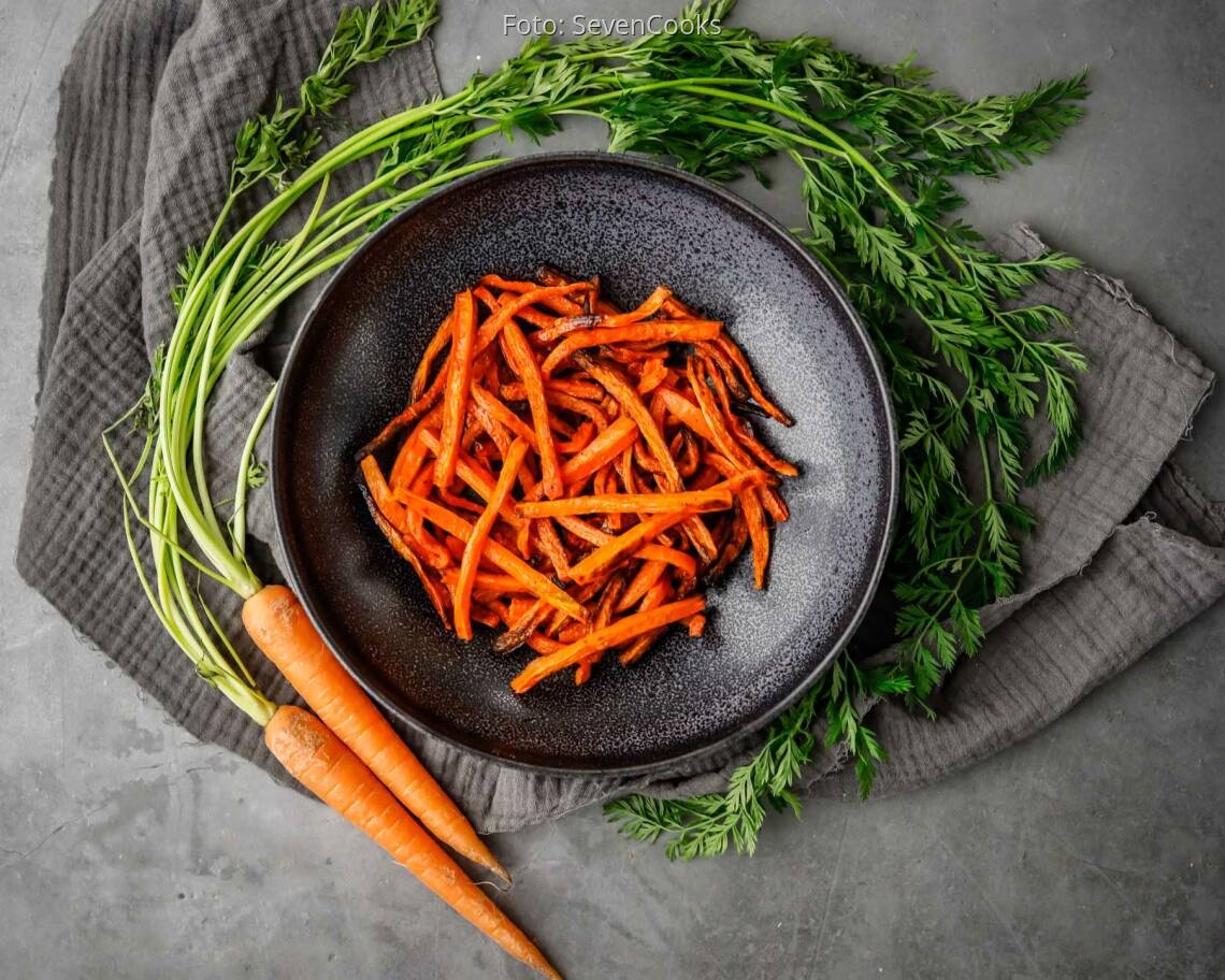 Veganes Rezept: Karottenpommes 1