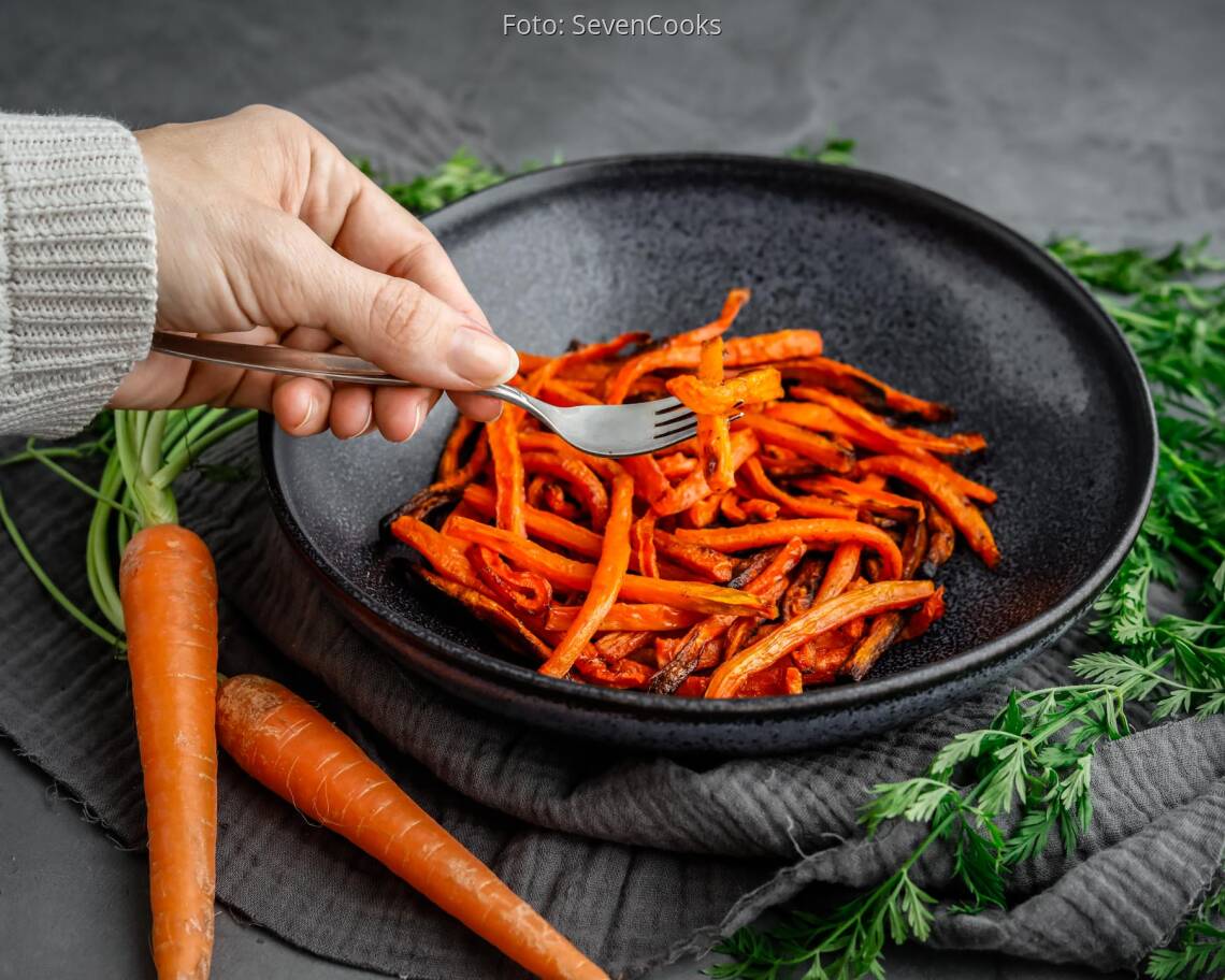 Veganes Rezept: Karottenpommes 3