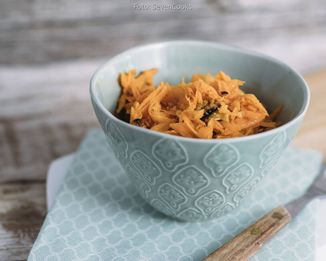 Veganes Rezept: Karottenrohkost 2