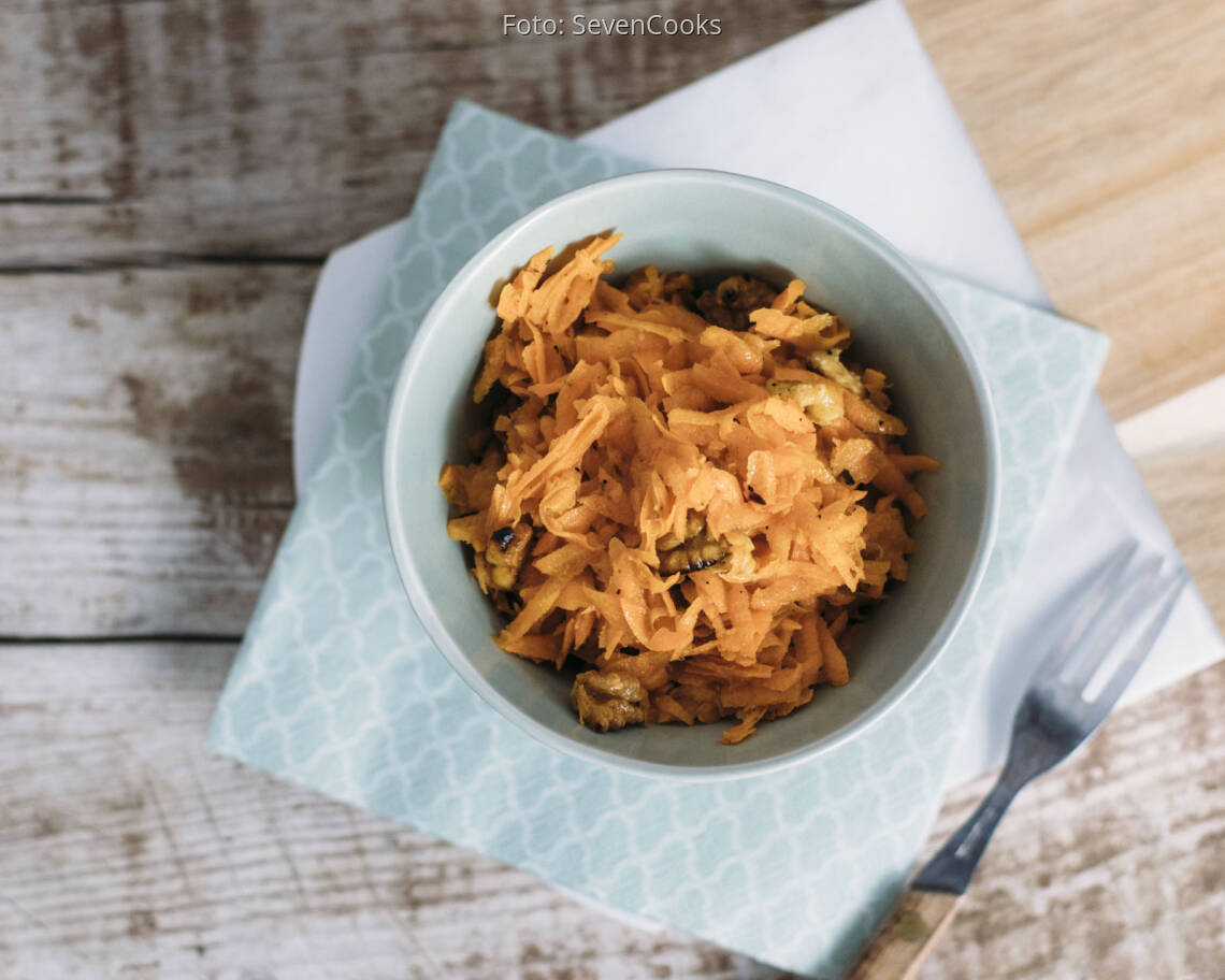 Veganes Rezept: Karottenrohkost 3