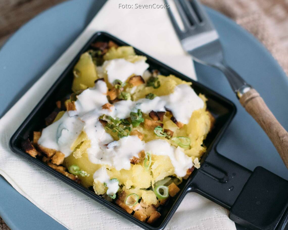 Veganes Rezept: Kartoffel Pfännchen