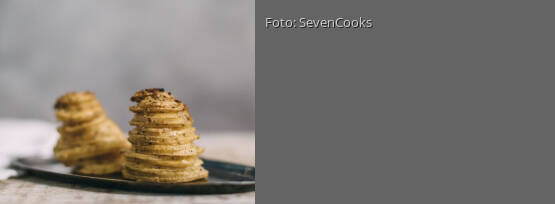 Rezeptbild für "Kartoffelgratin-Türmchen"