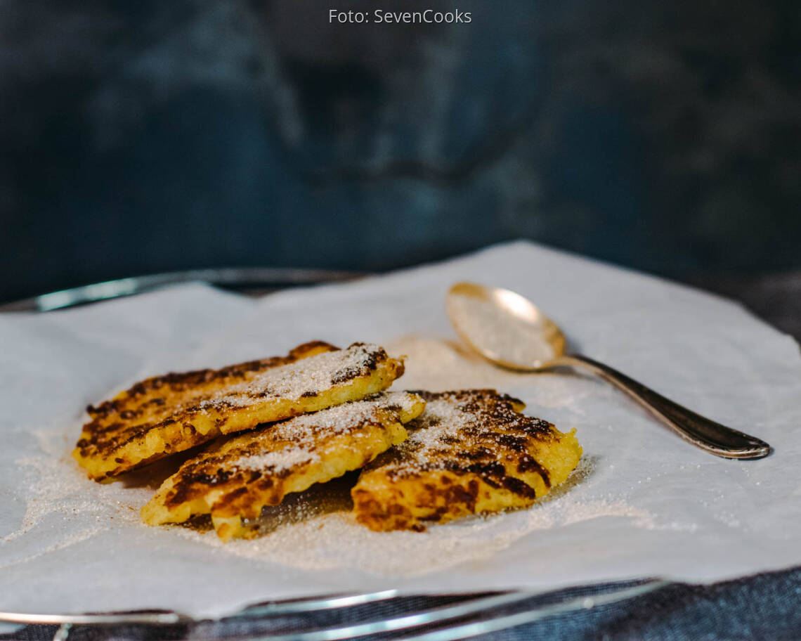 Veganes Rezept: Kartoffelpuffer mit Apfelmus_2