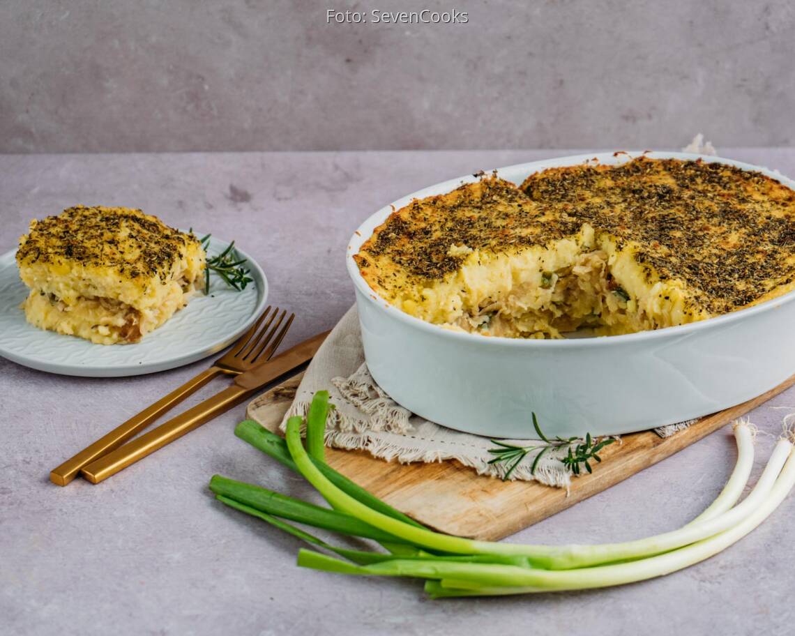 Veganes Rezept: Kartoffel-Sauerkraut-Auflauf 3