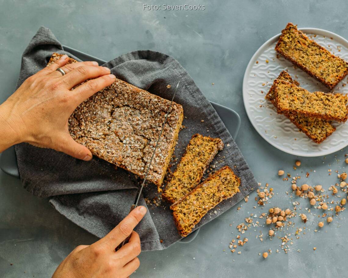Veganes Rezept: Kichererbsenbrot 1
