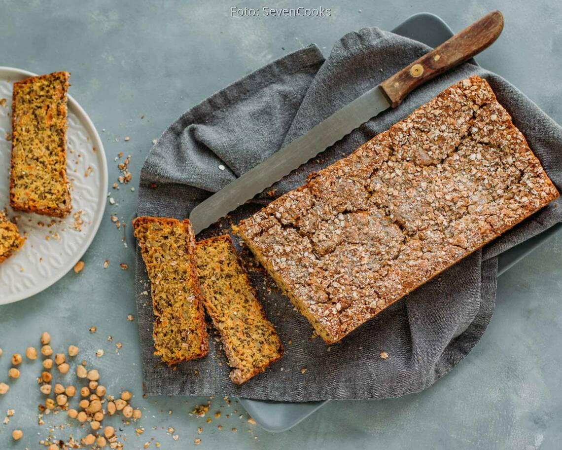 Veganes Rezept: Kichererbsenbrot 2