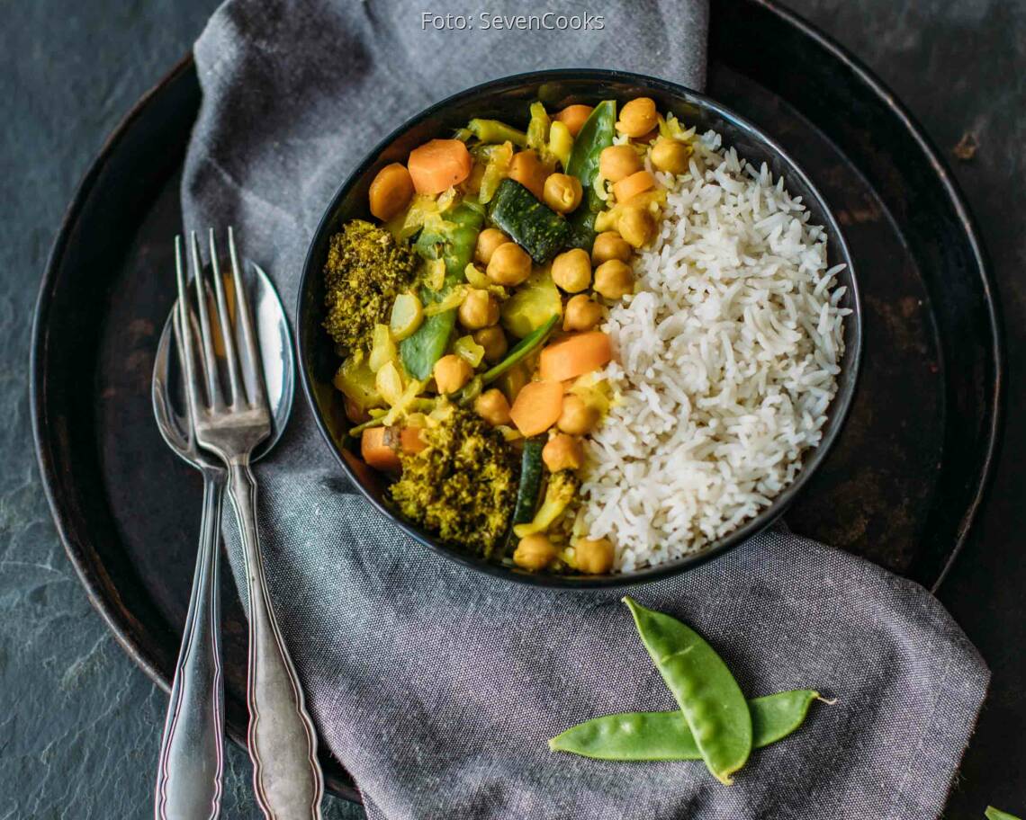 Veganes Rezept: Kichererbsencurry_3