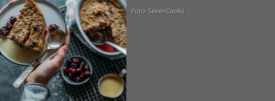 Rezeptbild für "Sauerkirschauflauf mit gepufftem Amaranth"