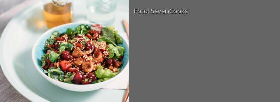 Rezeptbild für "Kirsch-Sesam-Salat"