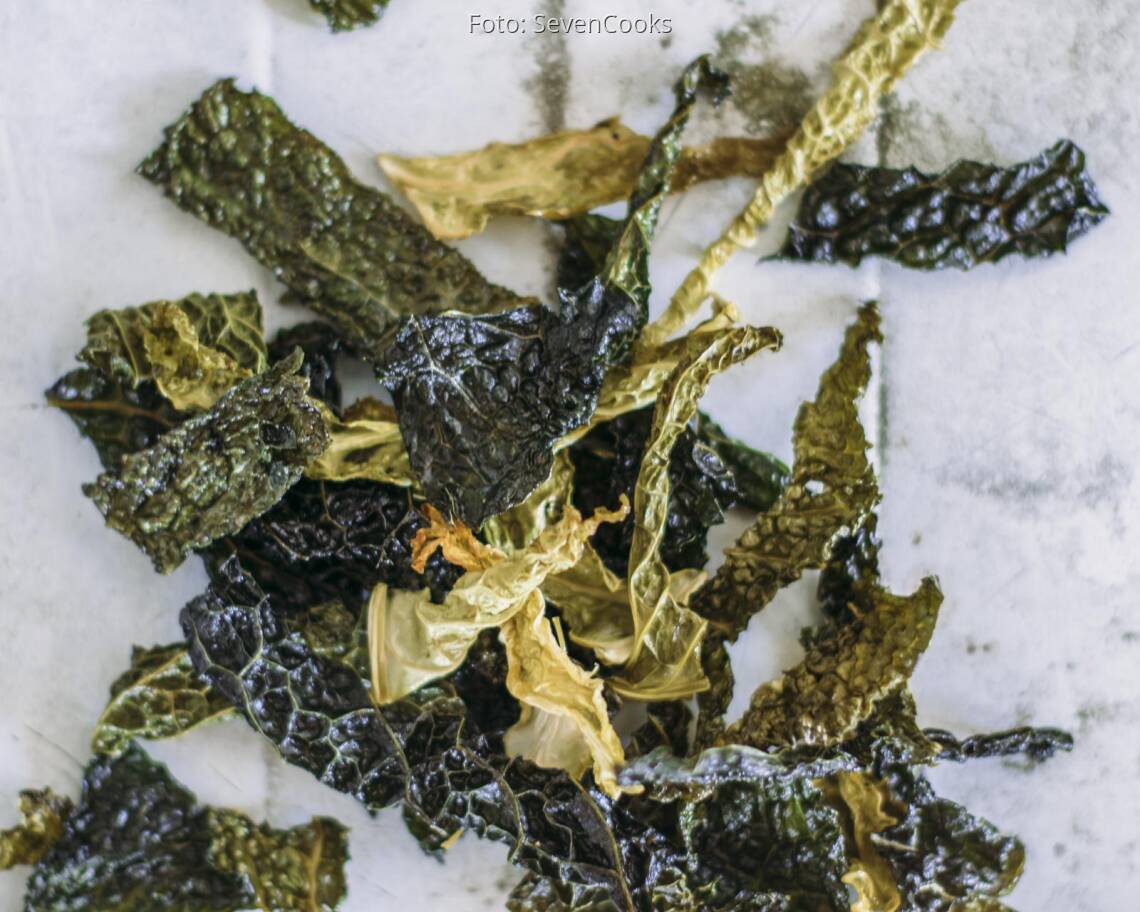 Veganes Rezept: Knusprige Wirsingchips