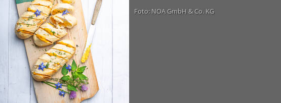 Rezeptbild für "Knuspriges Hummus Baguette"