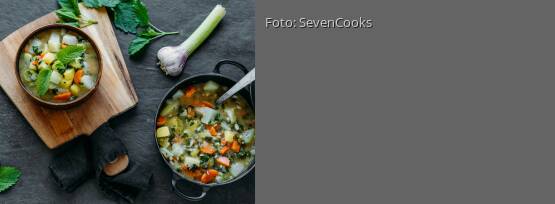 Rezeptbild für "Kohlrabi-Eintopf mit frischem Knoblauch"