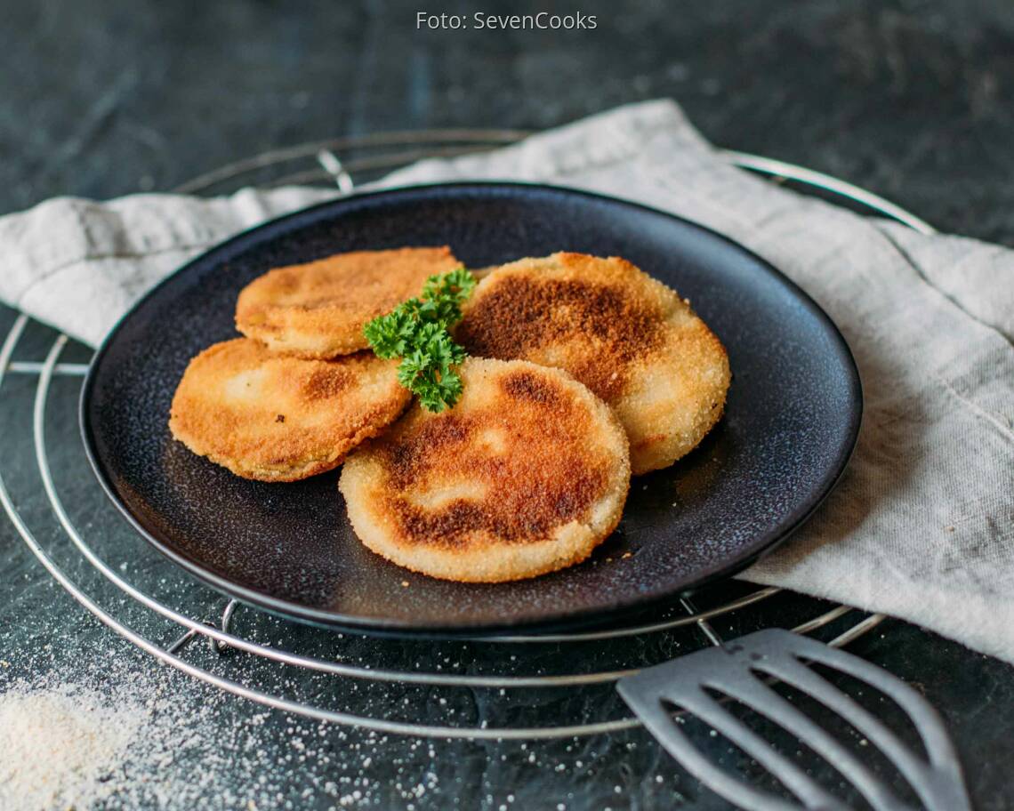 Veganes Rezept: Kohlrabi-Schnitzel 1