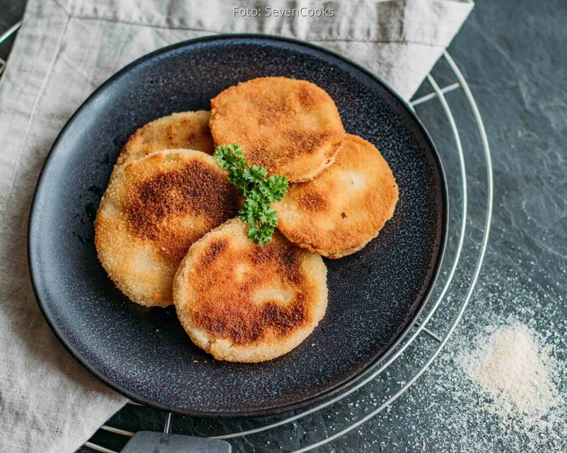 Veganes Rezept: Kohlrabi-Schnitzel 2