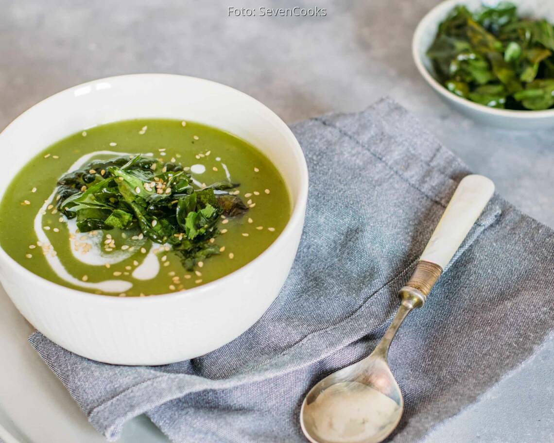 Veganes Rezept: Kohlrabisuppe 2