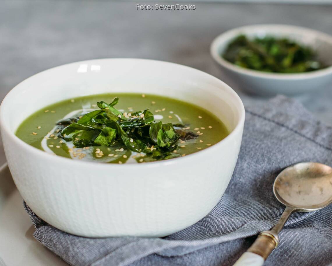 Veganes Rezept: Kohlrabisuppe 3