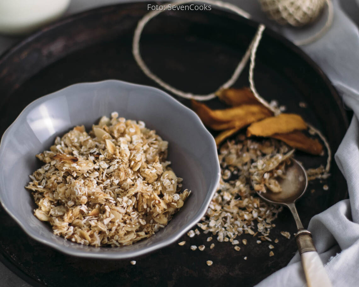 Veganes Rezept: Kokos-Mandel-Müsli 3