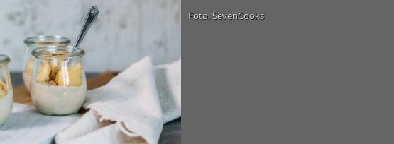 Rezeptbild für "Kokos Pudding mit Ananas"