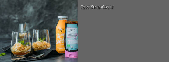 Rezeptbild für "Kokossaft-Granita-Eis"