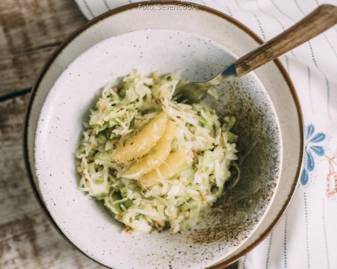 Veganes Rezept: Krautsalat