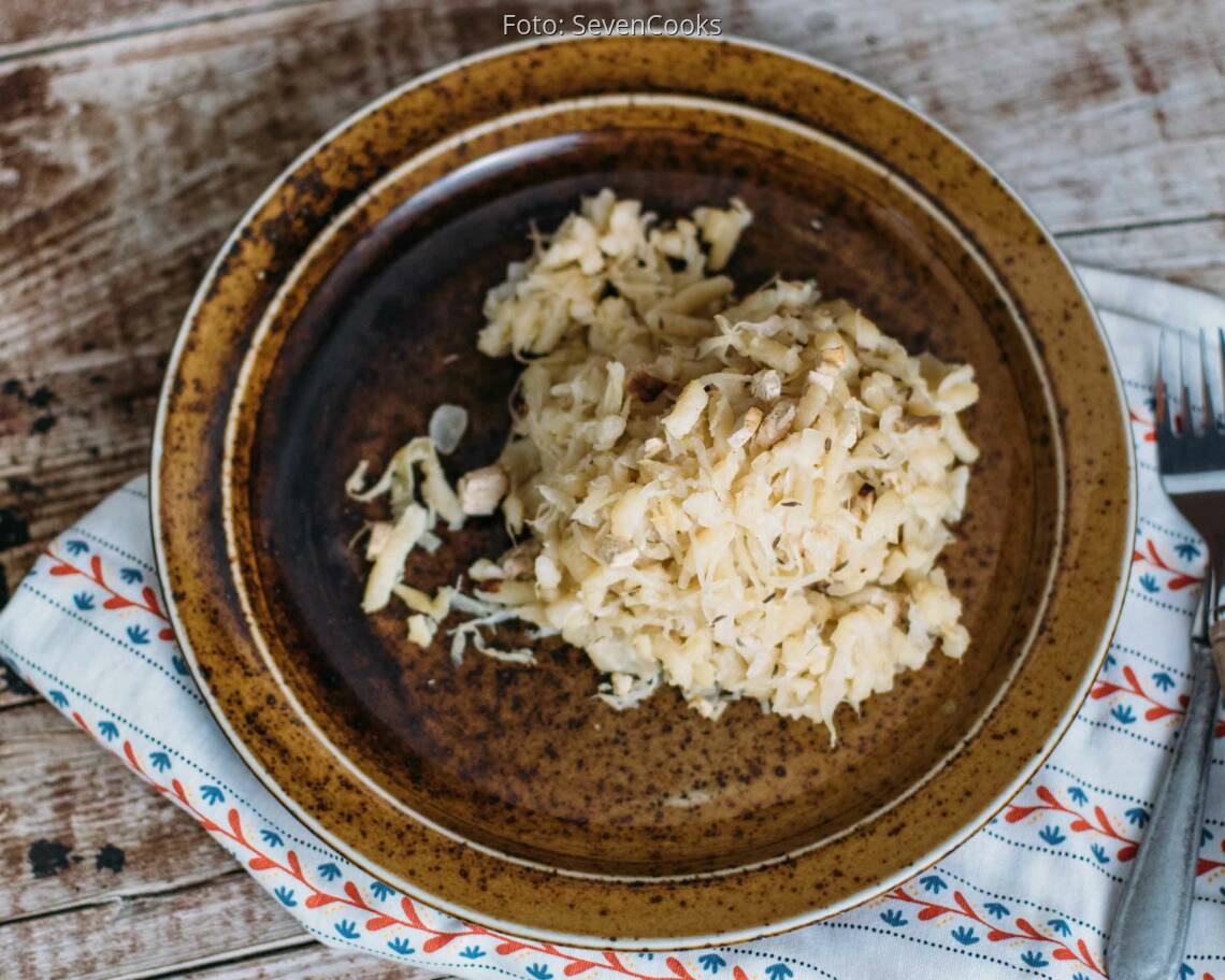 Fertiges Rezept: Sauerkrautspätzle