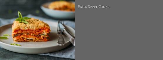 Rezeptbild für "Kürbis-Lasagne mit Spinat"