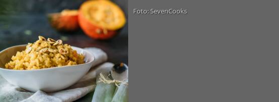 Rezeptbild für "Kürbisrisotto"