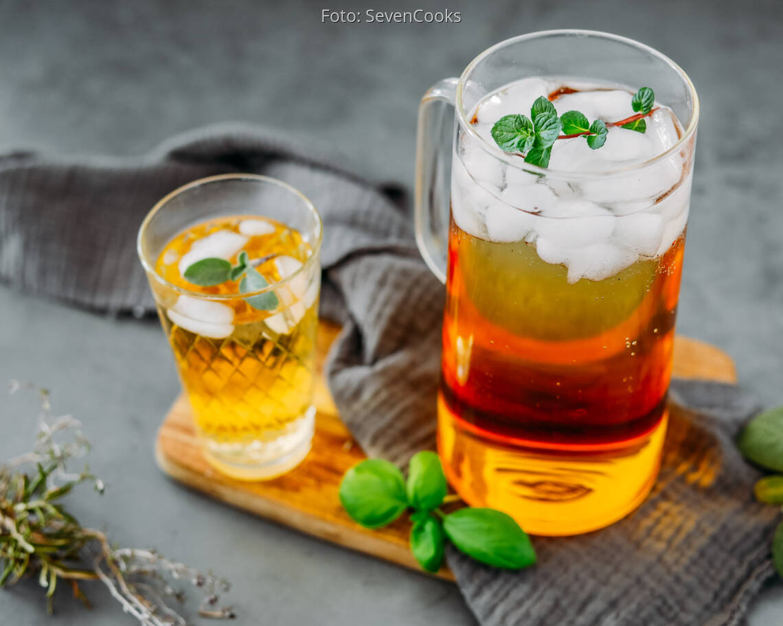 Veganes Rezept: Kräuter-Limonade 2