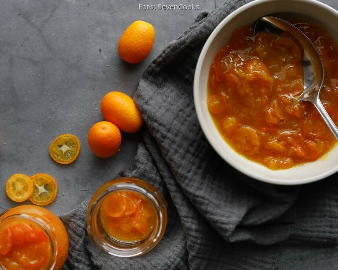 Veganes Rezept: Kumquat Orangen Kompott