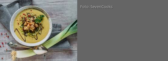 Rezeptbild für "Lauch-Creme-Suppe"