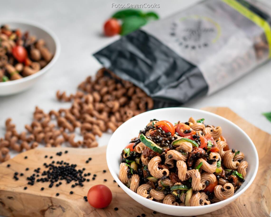 Veganes Rezept: Lauwarmer Drelli-Linsensalat von DINKEL MAX 2