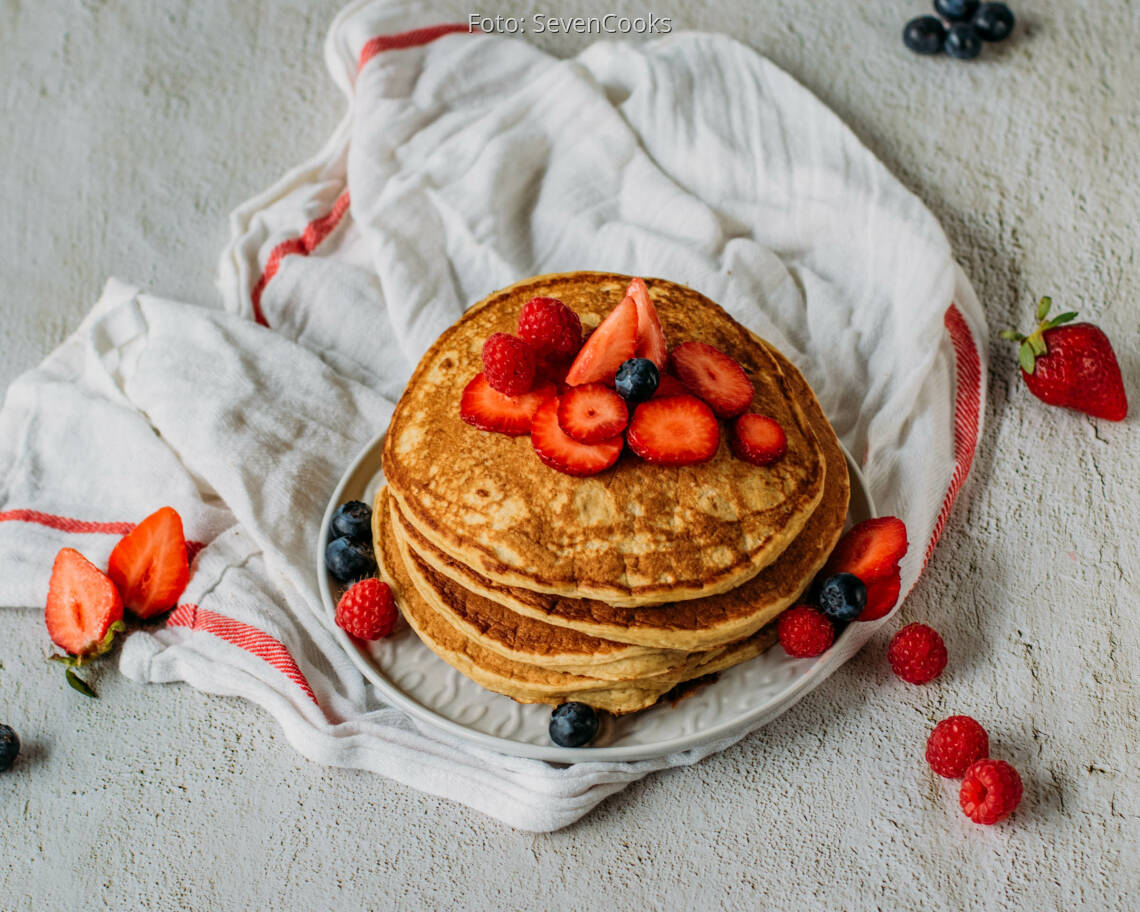 Veganes Rezept: Leinsamen Pancakes 1