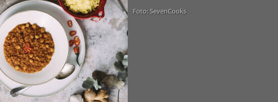 Rezeptbild für "Linsen-Kichererbsen-Dal"