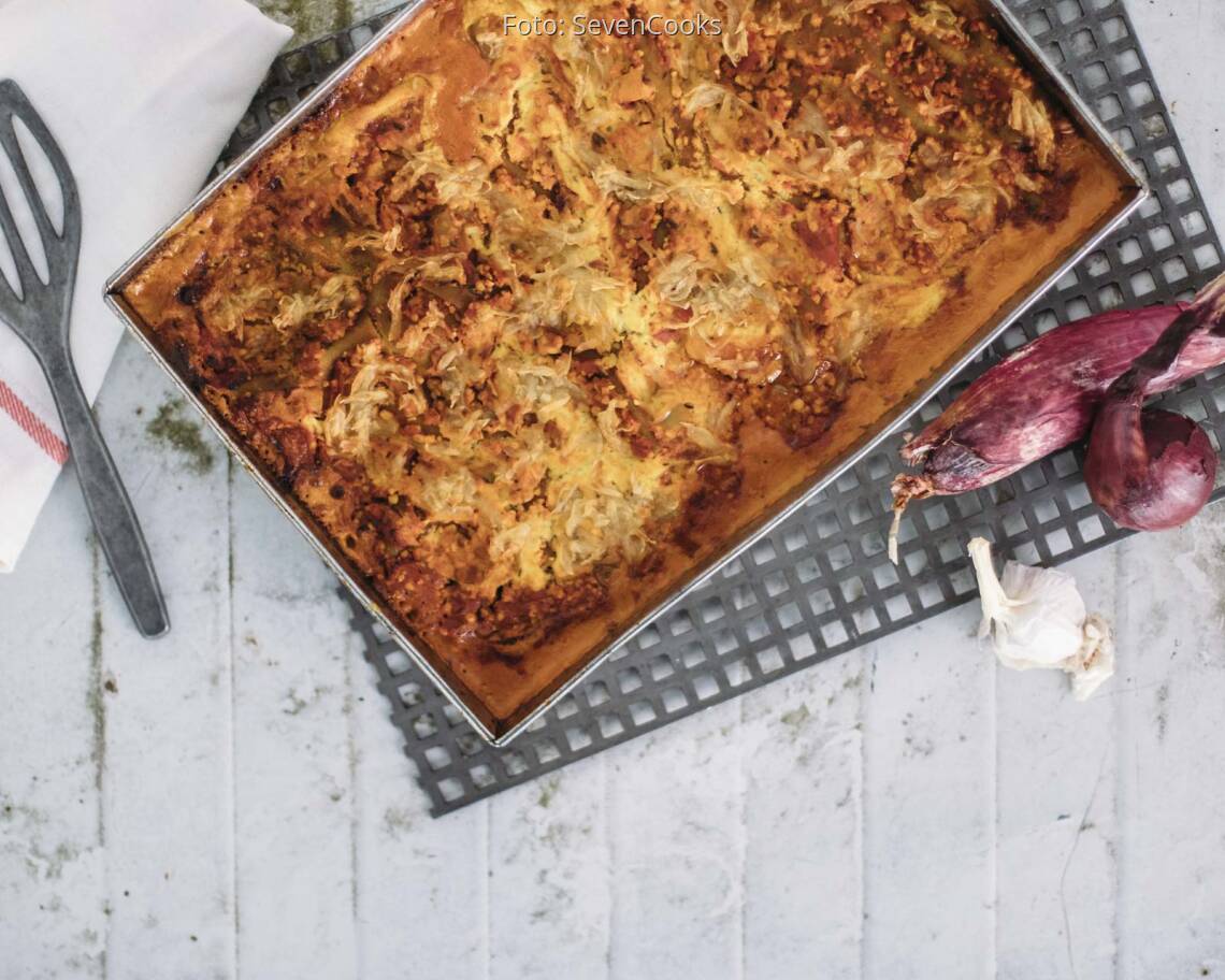 Veganes Rezept: Lupinen-Lasagne