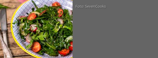 Rezeptbild für "Löwenzahn Beilagensalat"
