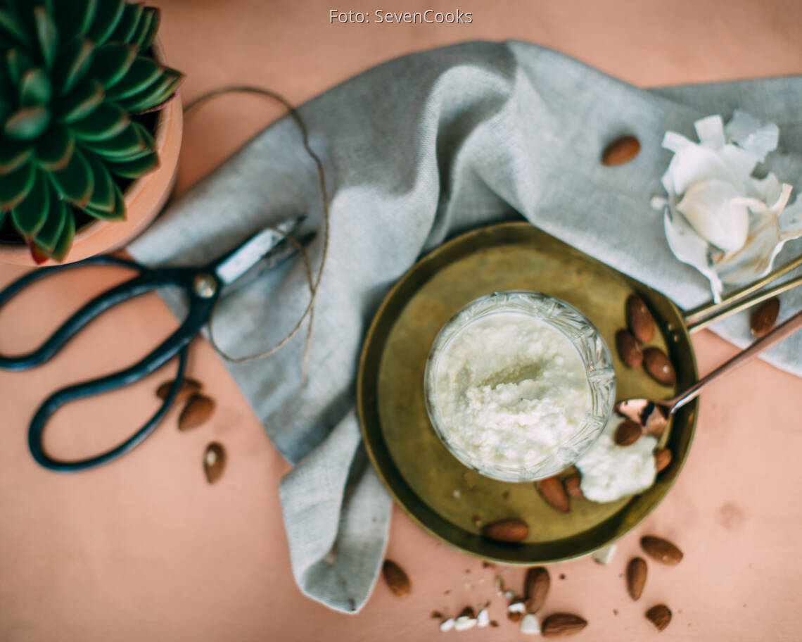 Veganes Rezept: Mandel-Aioli